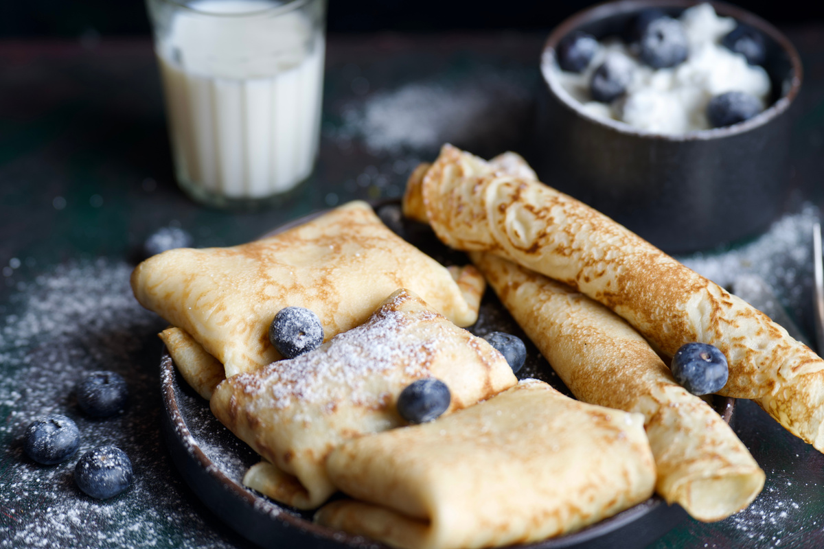 Pannkoogid kohupiimaga